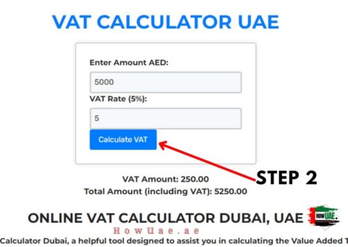 online-vat-calculator-dubai-uae-steps