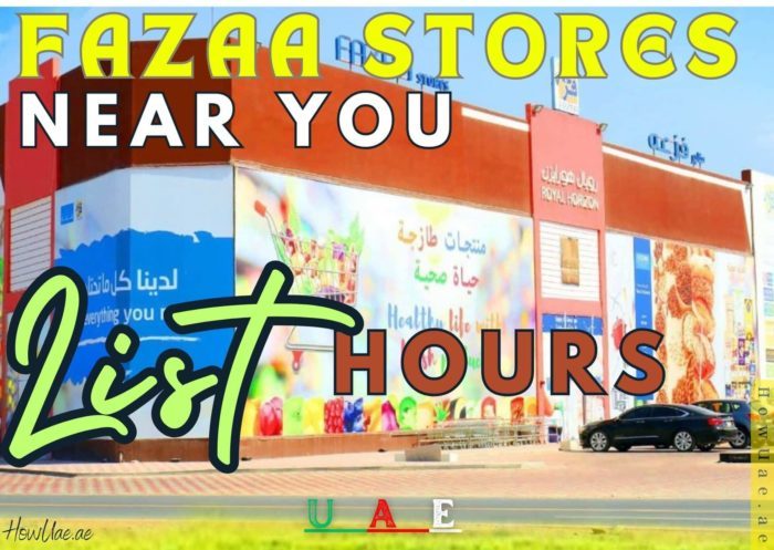 Fazaa Stores Near You Empowering UAE Communities