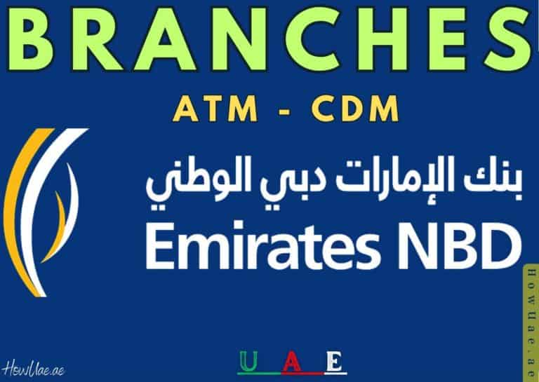 See Emirates NBD Branches ATMs CDM Near me in Dubai