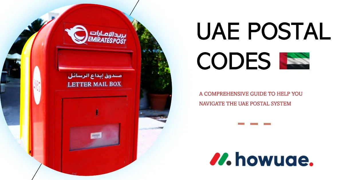 Postal Codes Dubai Abu Dhabi Sharjah uae