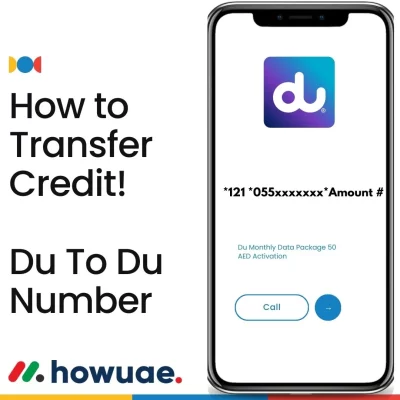 DU to DU Credit Transfer du to du number Service One2One