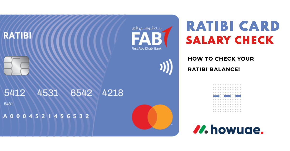 Ratibi Card Salary Check Ratibi Prepaid Card Balance