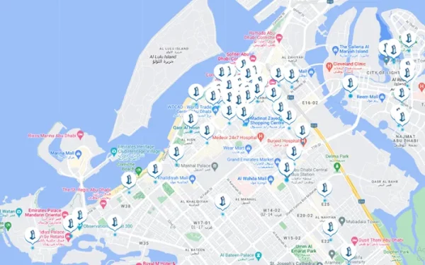 Finding the Nearest Cash Point Mahzooz Kiosks