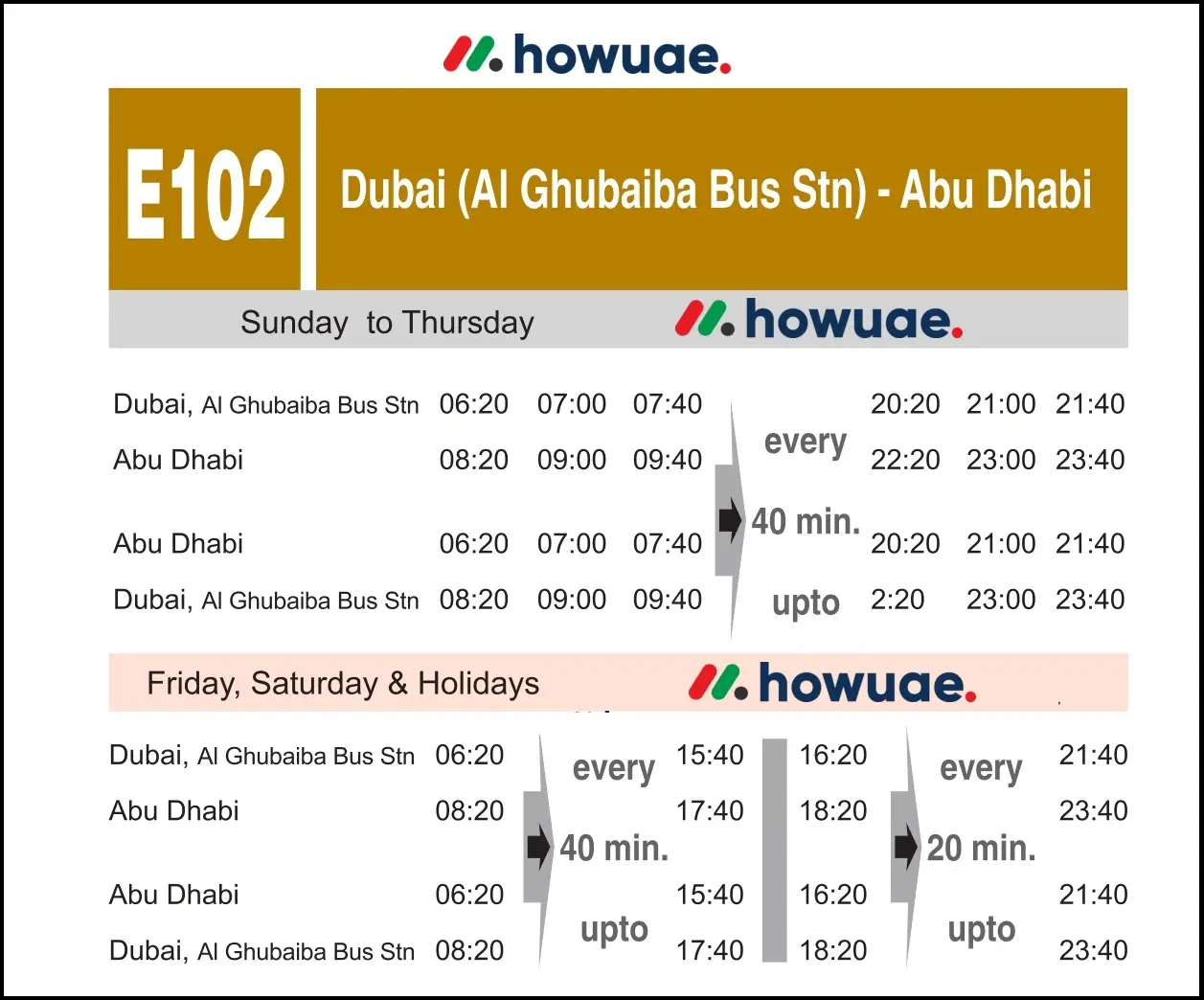 E102_Bus_Timings