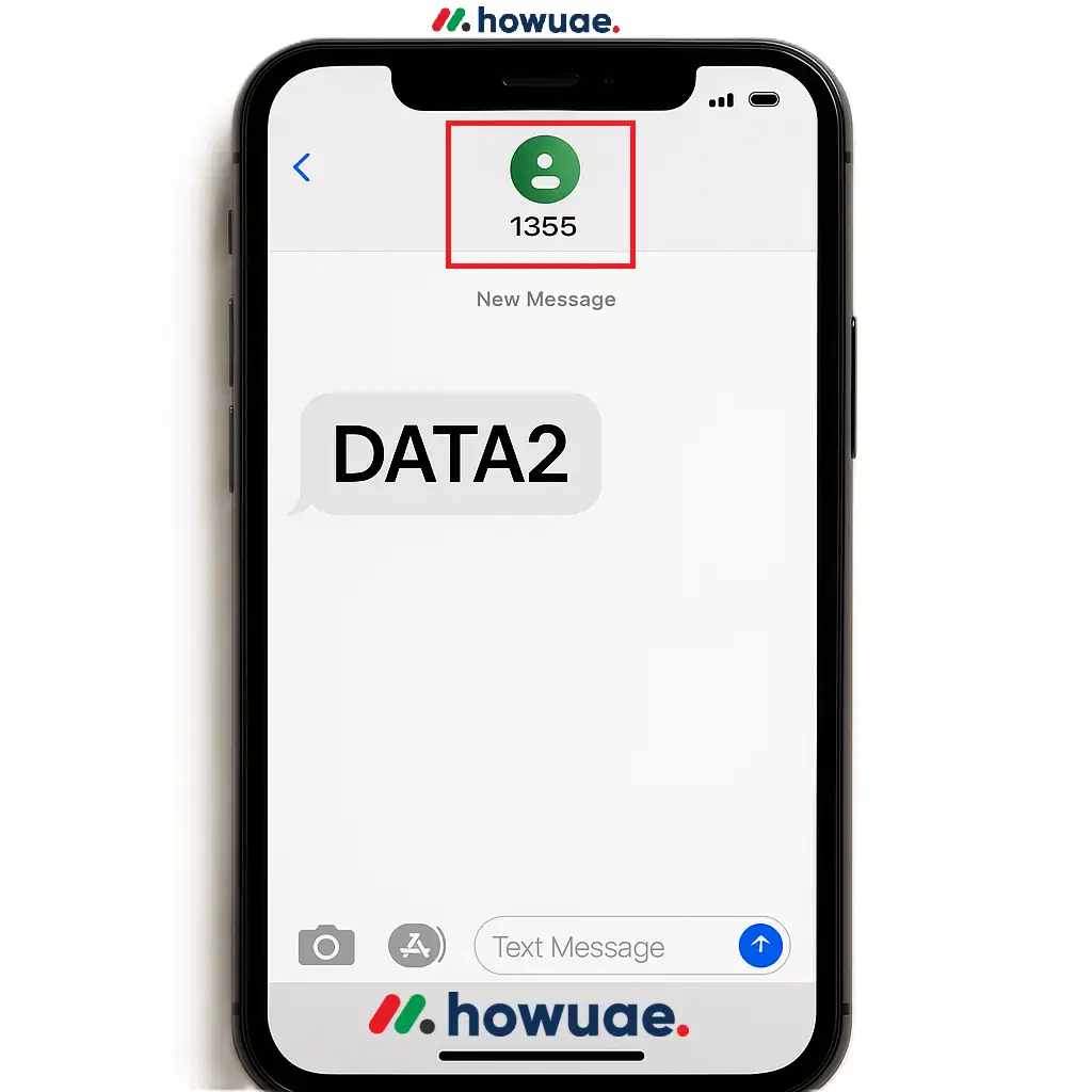 Activate Du Daily Data Package 2 AED by sms