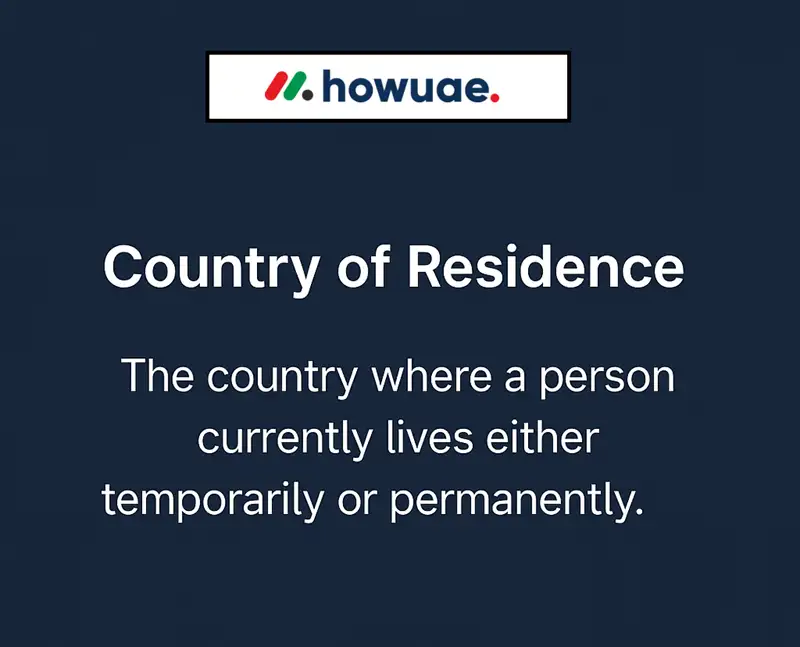 Country of Residence Means